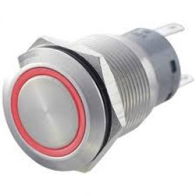 LAS1-AGQ-11ZE METAL BUTON ANAHTARLI IP67 (LEDLİ)